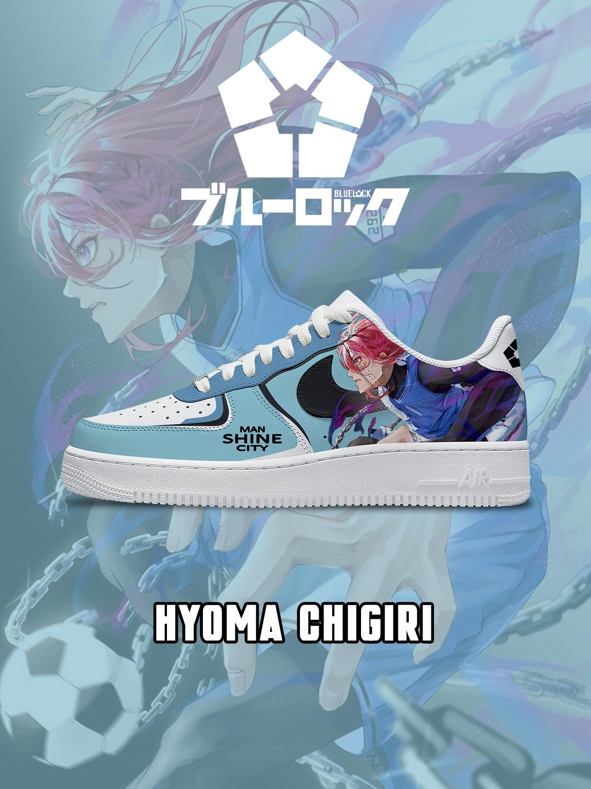 Hyoma Chigiri V.5 Custom Air-Style Sneakers