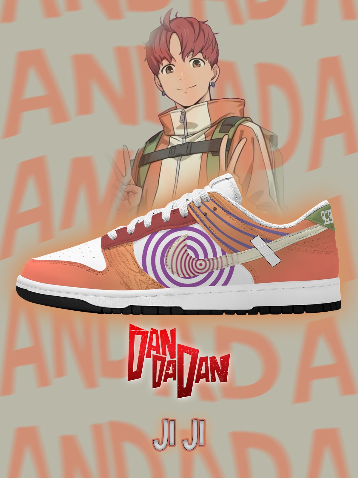 Ji Ji V.1 Custom SB-Style Sneakers