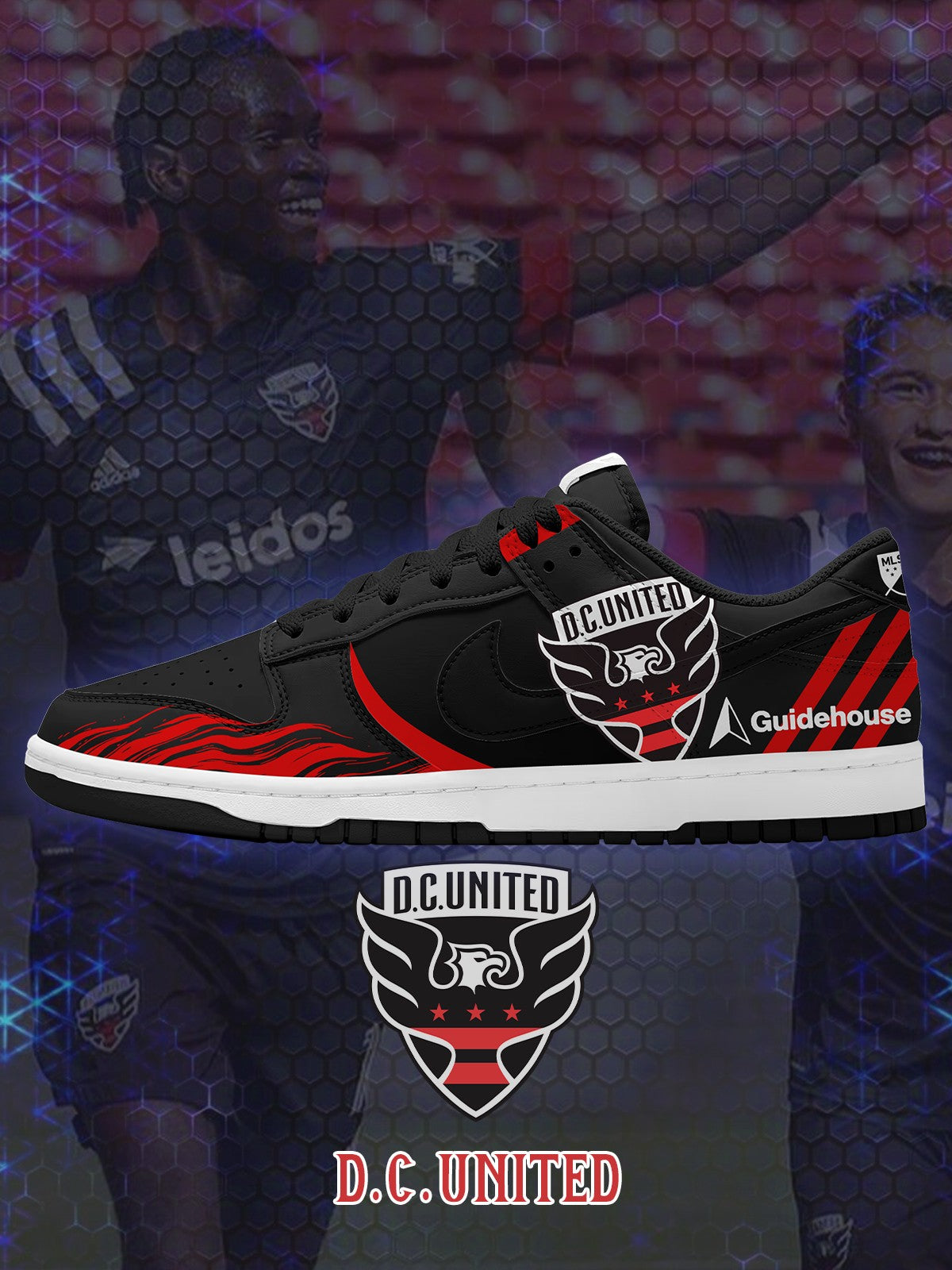 Washington DCV1 Custom SB-Style Sneakers