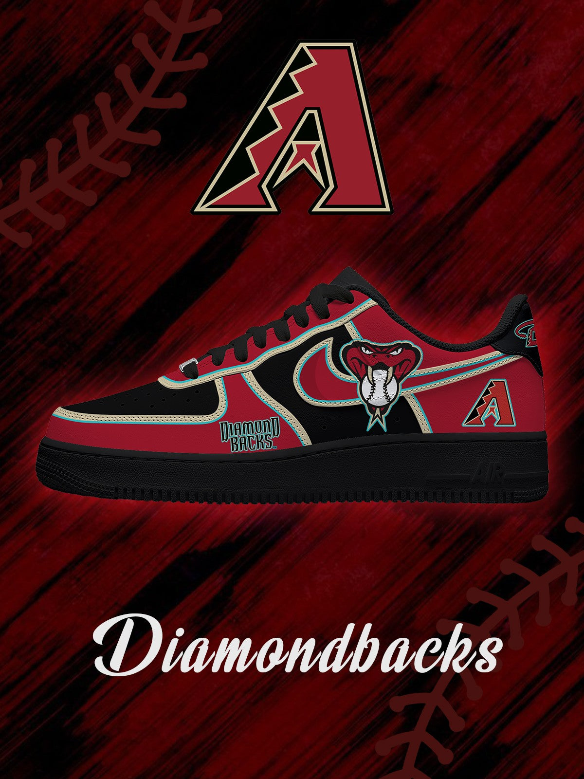 Zapatillas deportivas personalizadas Arizona Baseball V.2 Air-Style