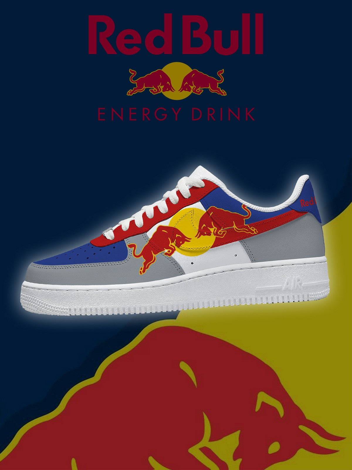 Bull Energy V.5 Custom Air-Style Sneakers