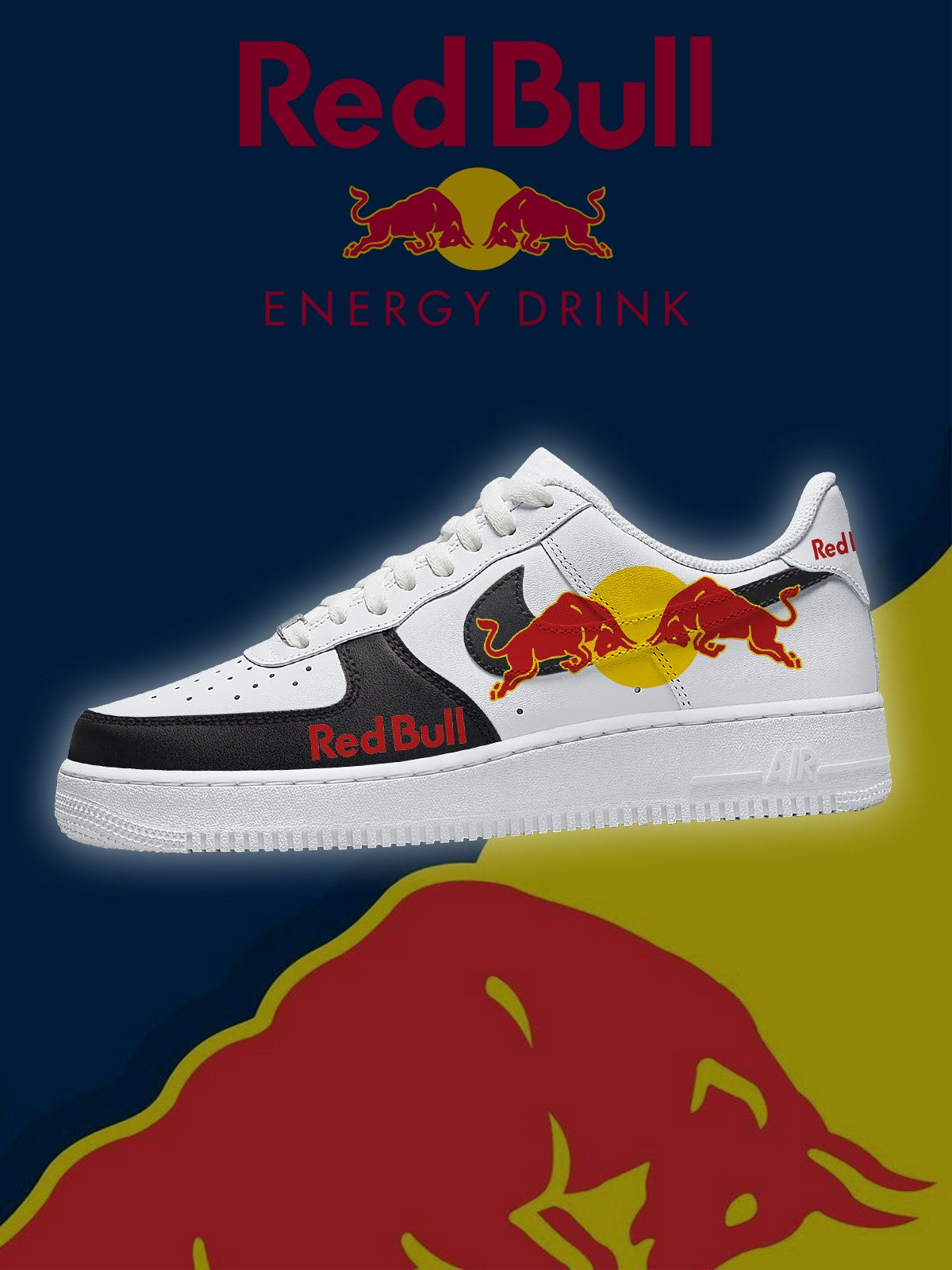 Bull Energy V.6 Custom Air-Style Sneakers