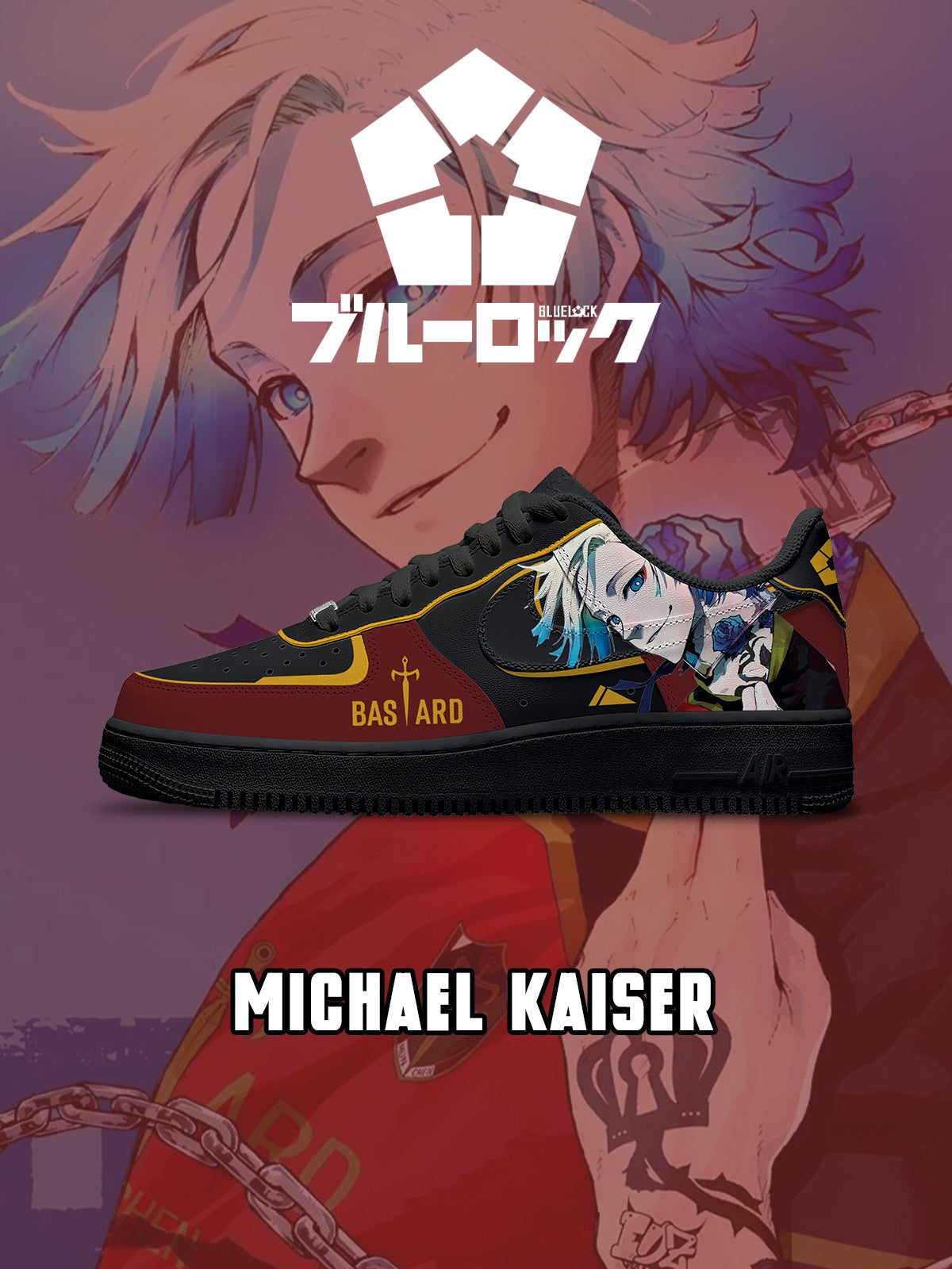 Michael Kaiser V.4 Custom Air-Style Sneakers