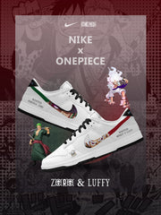 Luffy and Zoro V.1 Custom SB-Style Sneakers