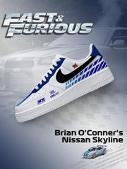 Brian O'Conner's Skyline Custom Air-Style Sneakers