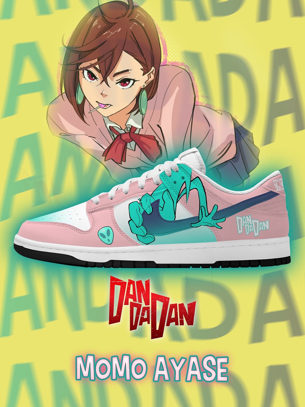 Momo Ayase V.3 Custom SB-Style Sneakers