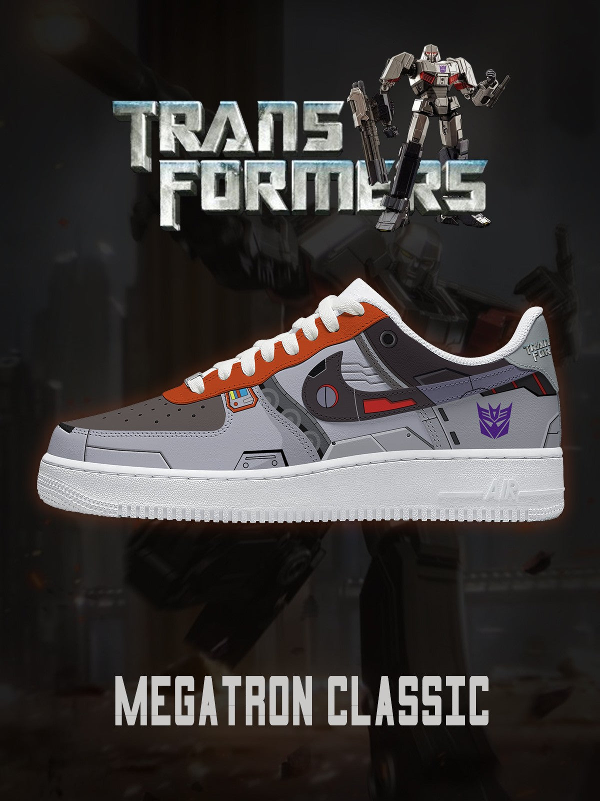 Megatron Classic V.1 Custom Air-Style Sneakers