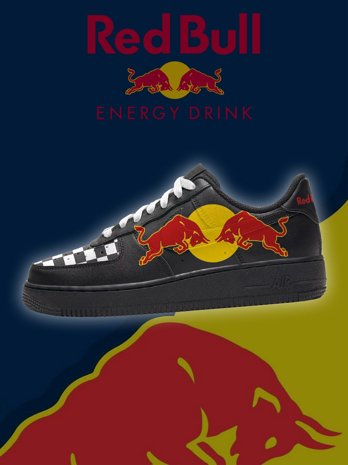 Bull Energy V.7 Custom Air-Style Sneakers