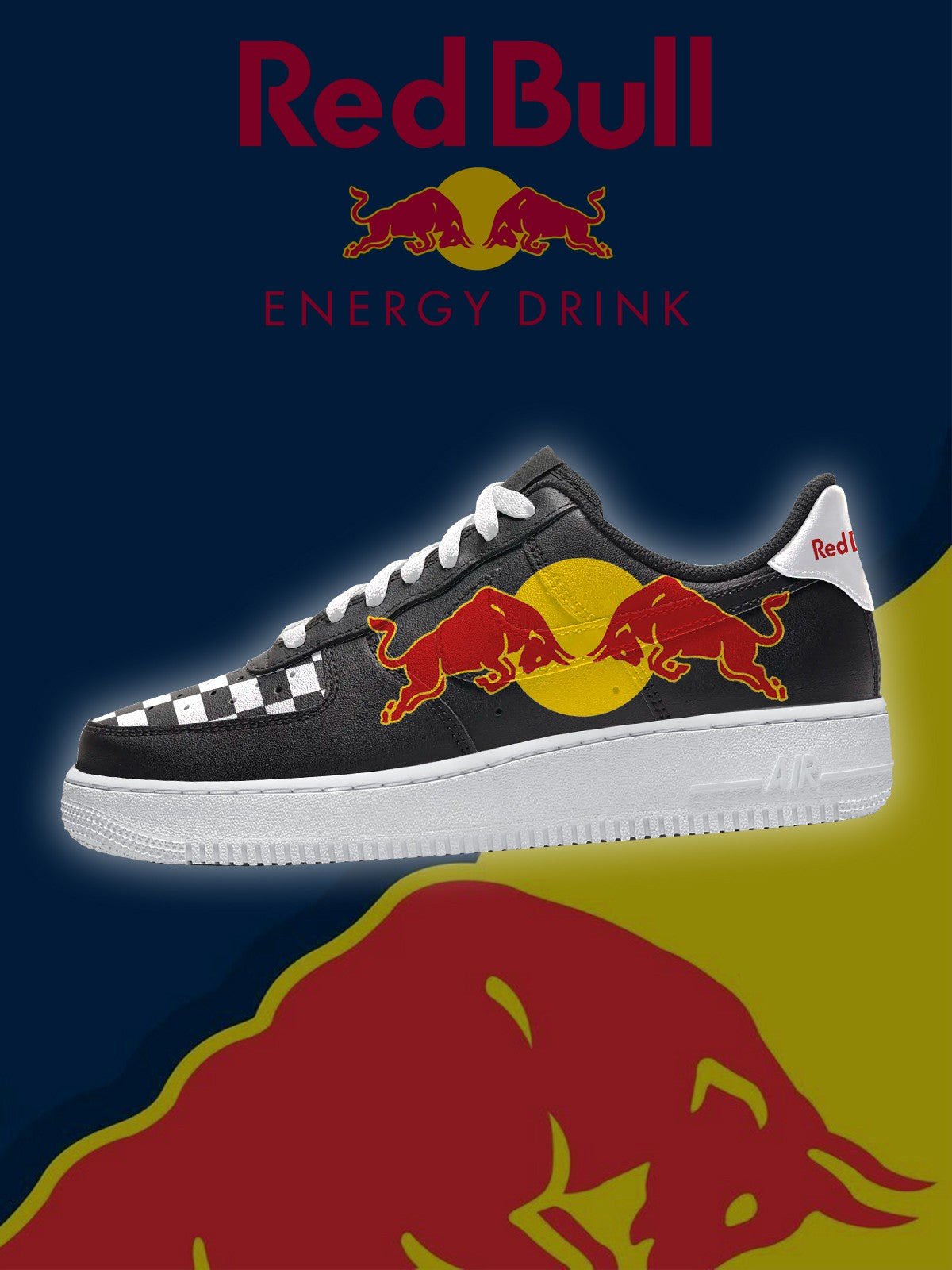 Bull Energy V.8 Custom Air-Style Sneakers