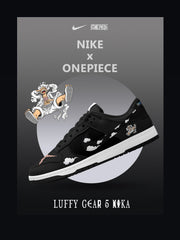 Luffy Gear 5 Nika V.1 Custom SB-Style Sneakers