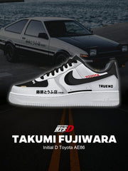 Fujiwaras AE86 Custom Air-Style Sneakers