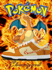 Charizard V.1 Custom SB-Style Sneakers