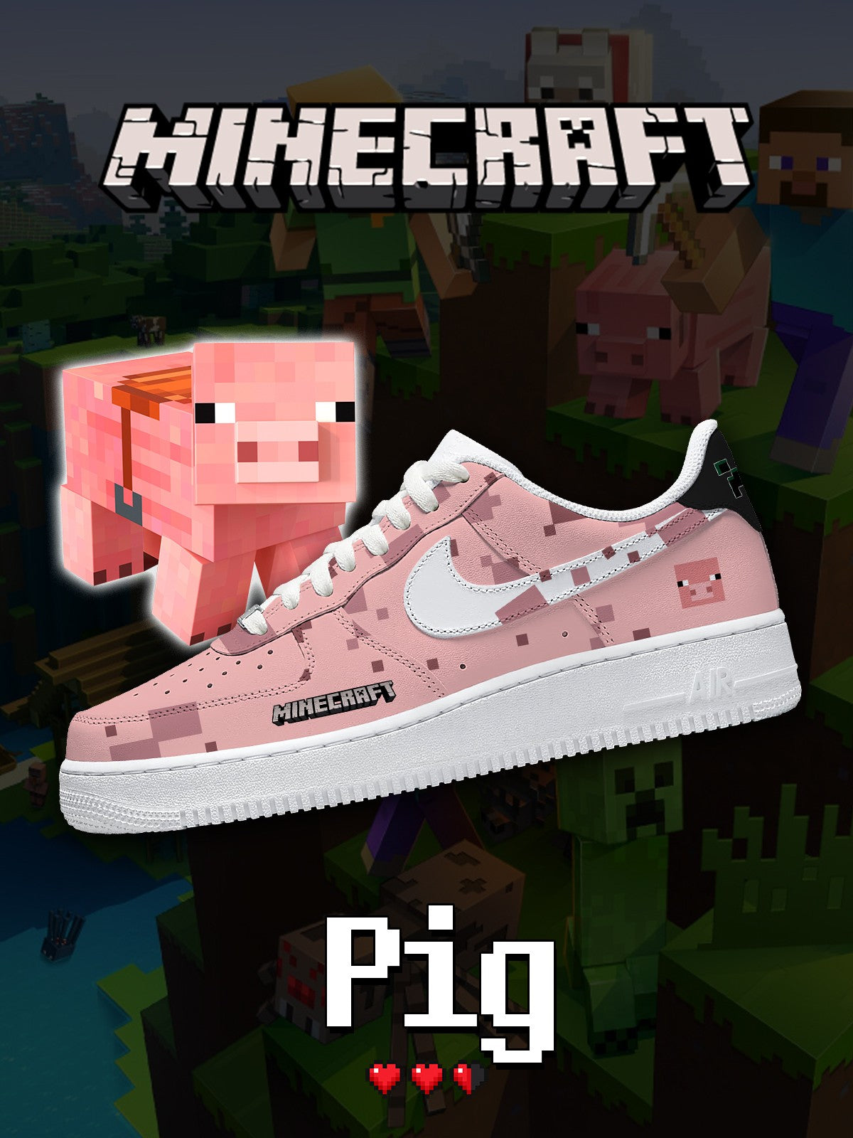 Pig V.1 Custom Air-Style Sneakers