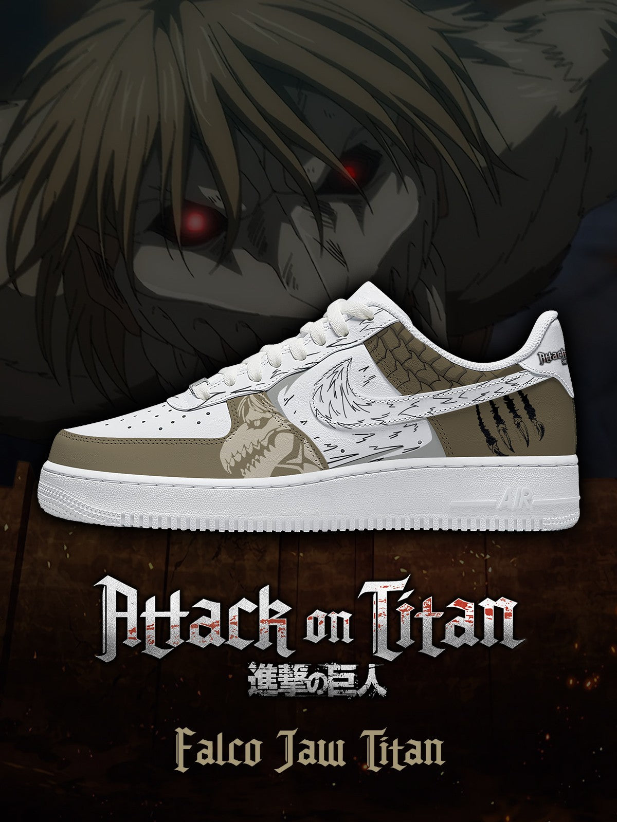 Falco Jaw Titan V.2 Custom Air-Style Sneakers