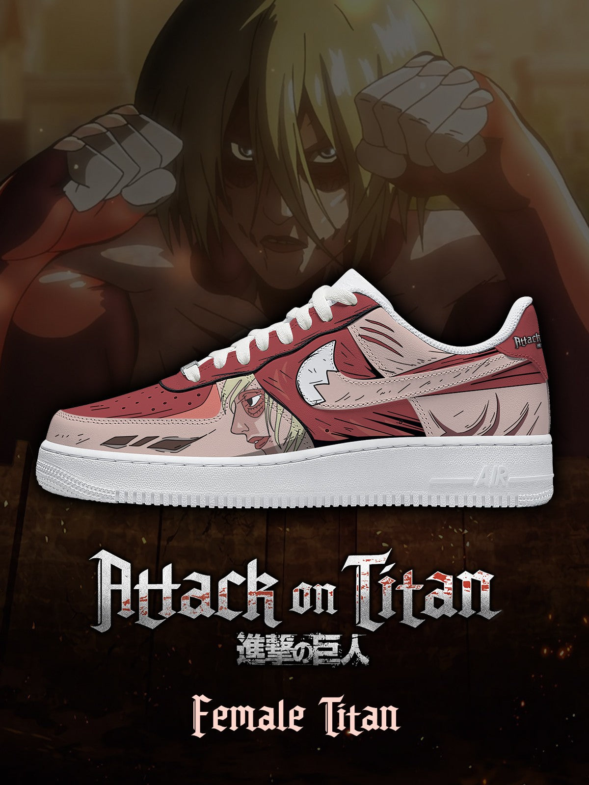 Female Titan V.2 Custom Air-Style Sneakers