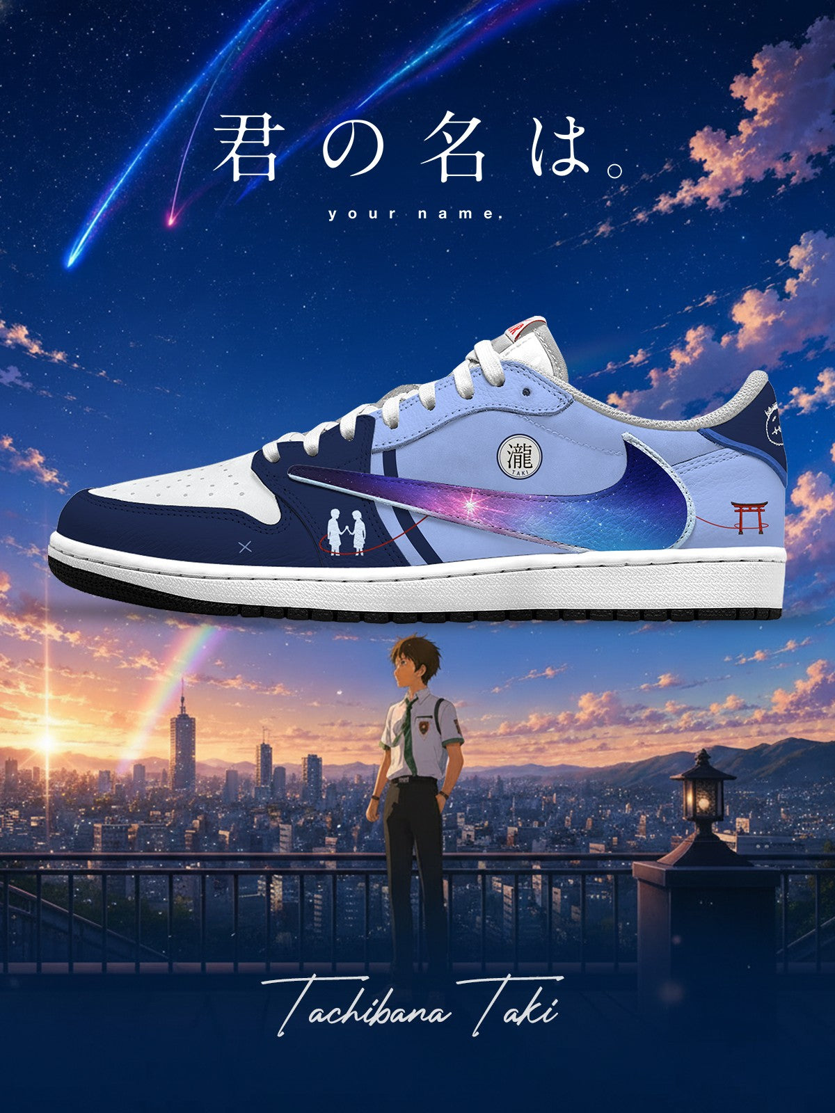Taki Tachibana  V.2 Custom TS Low Sneakers