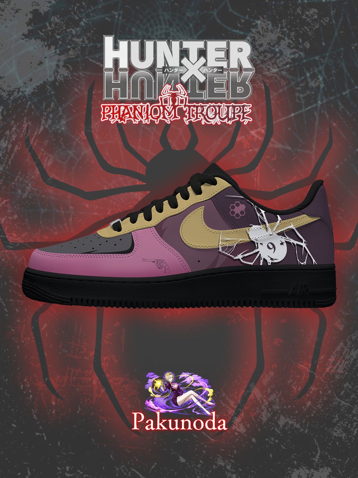 Zapatillas deportivas estilo aire personalizadas de Pakunoda
