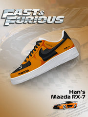 Hans RX-7 Custom Air-Style Sneakers
