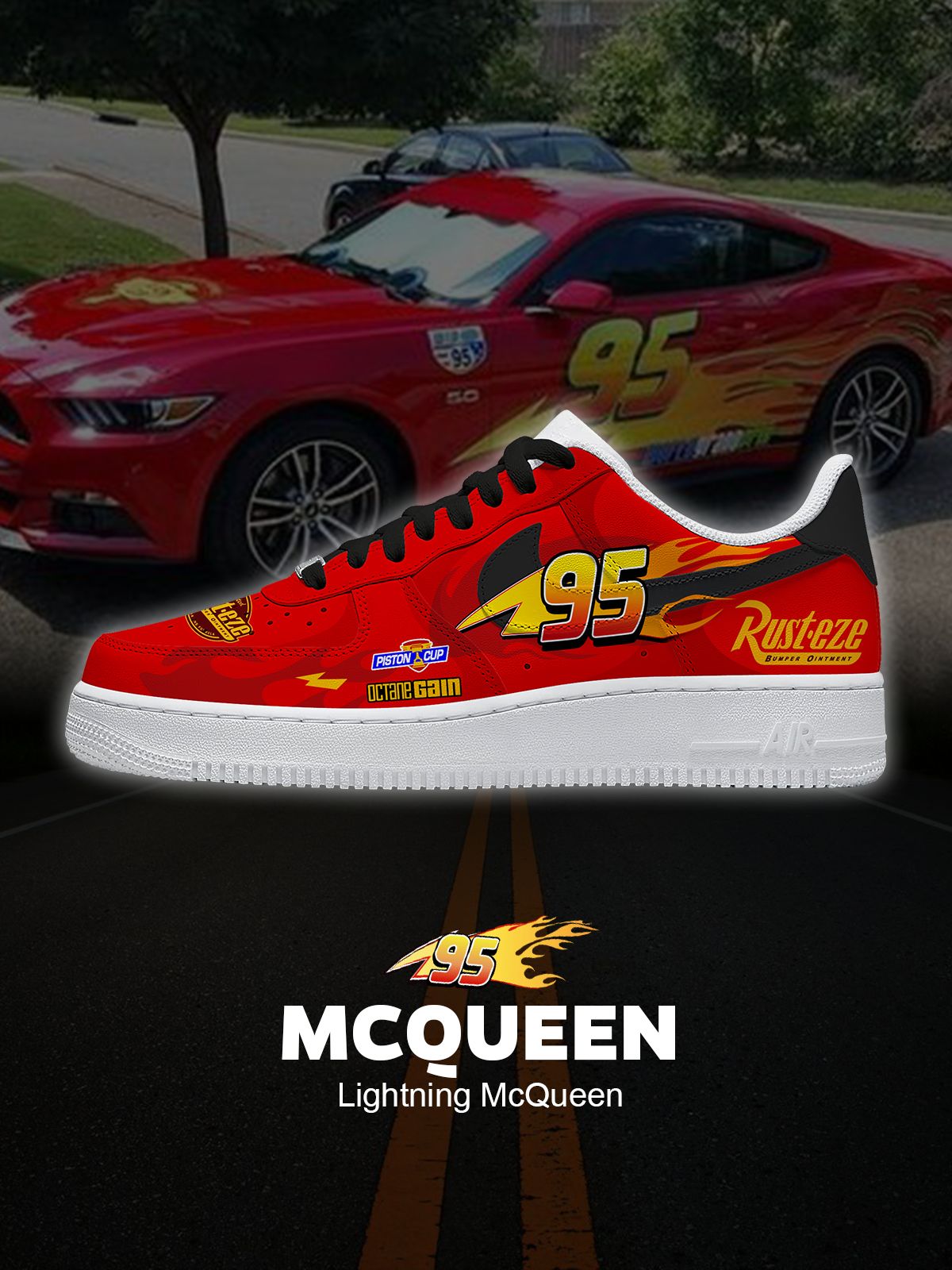 Lightning MQ Custom Air-Style Sneakers