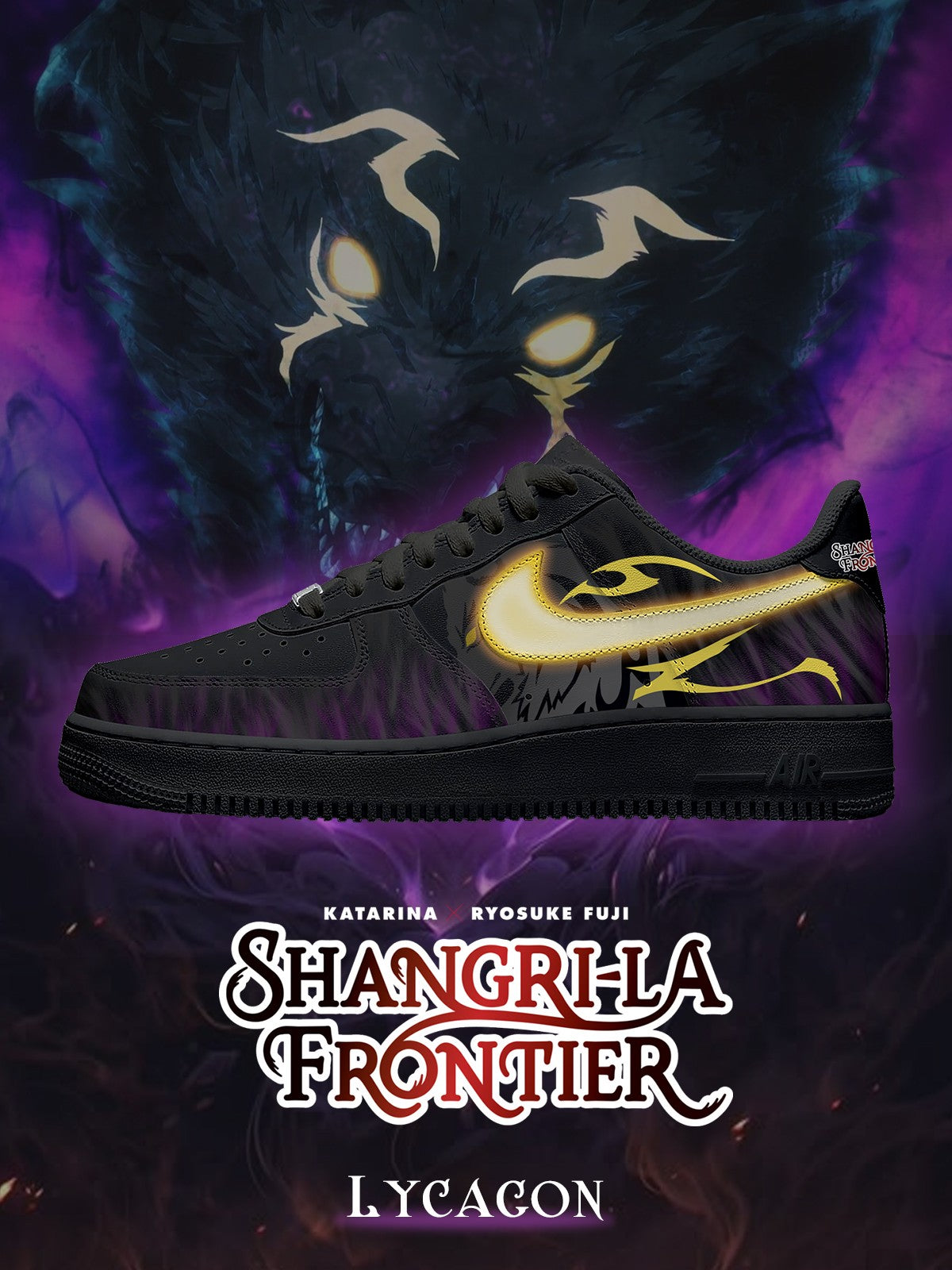 Lycagon V.1 Custom Air-Style Sneakers