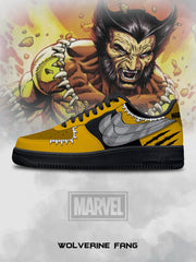 Zapatillas personalizadas estilo Air de Wolverine V.1