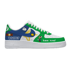 Mario and Luigi V.1 Custom Air-Style Sneakers