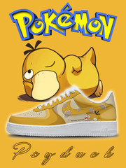 Zapatillas deportivas personalizadas estilo Air de Psyduck n.° 0054