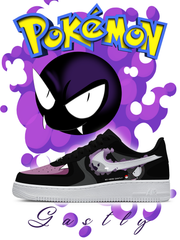 Nr. 0092 Gastly Custom Air-Style Sneakers