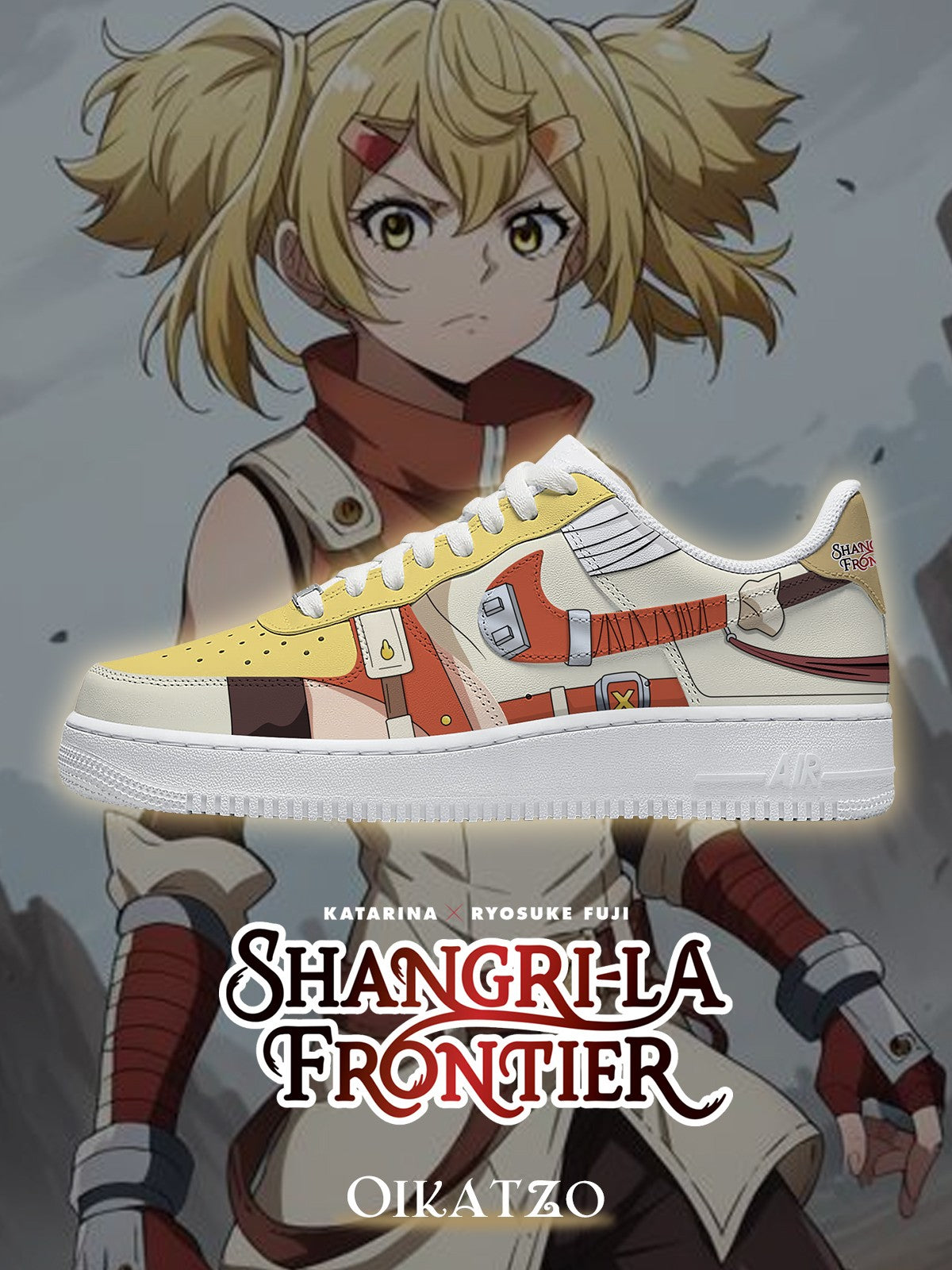 Oikatzo V.1 Custom Air-Style Sneakers
