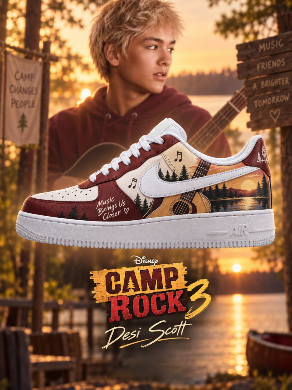 Desi Scott V.2 Custom Air-Style Sneakers