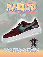 Zapatillas deportivas personalizadas estilo Air del Primer Hokage Hashirama Senju