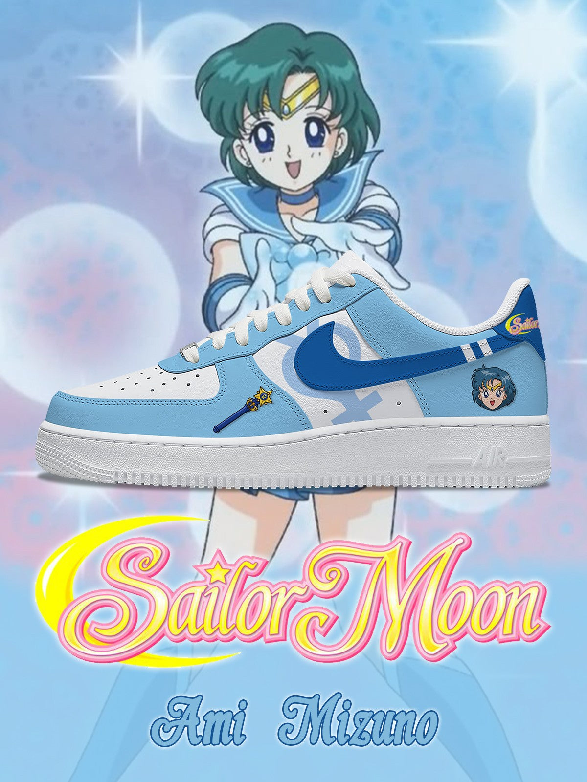 Ami Mizuno V.1 Custom Air-Style Sneakers
