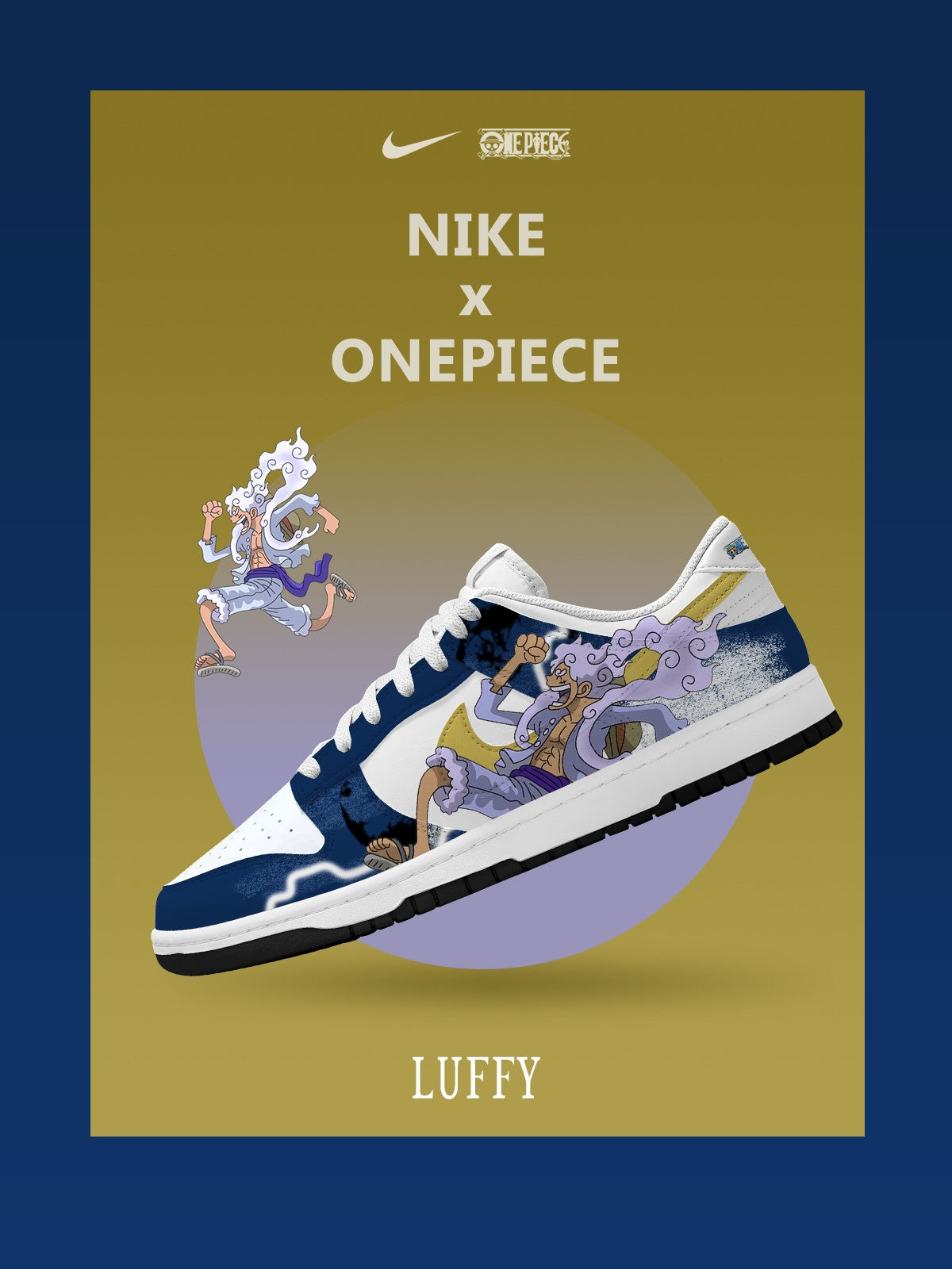 Monkey D. Luffy V.9 Custom SB-Style Sneakers