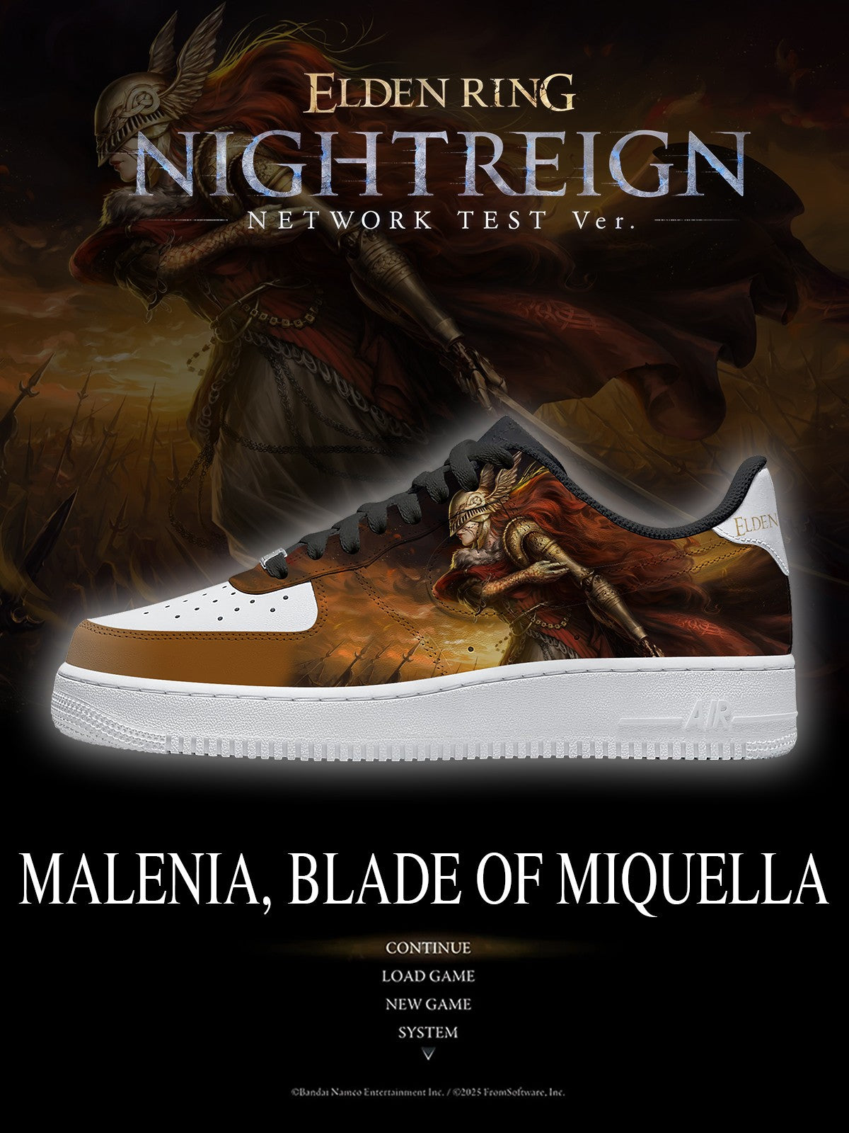 Malenia V.3 Custom Air-Style Sneakers