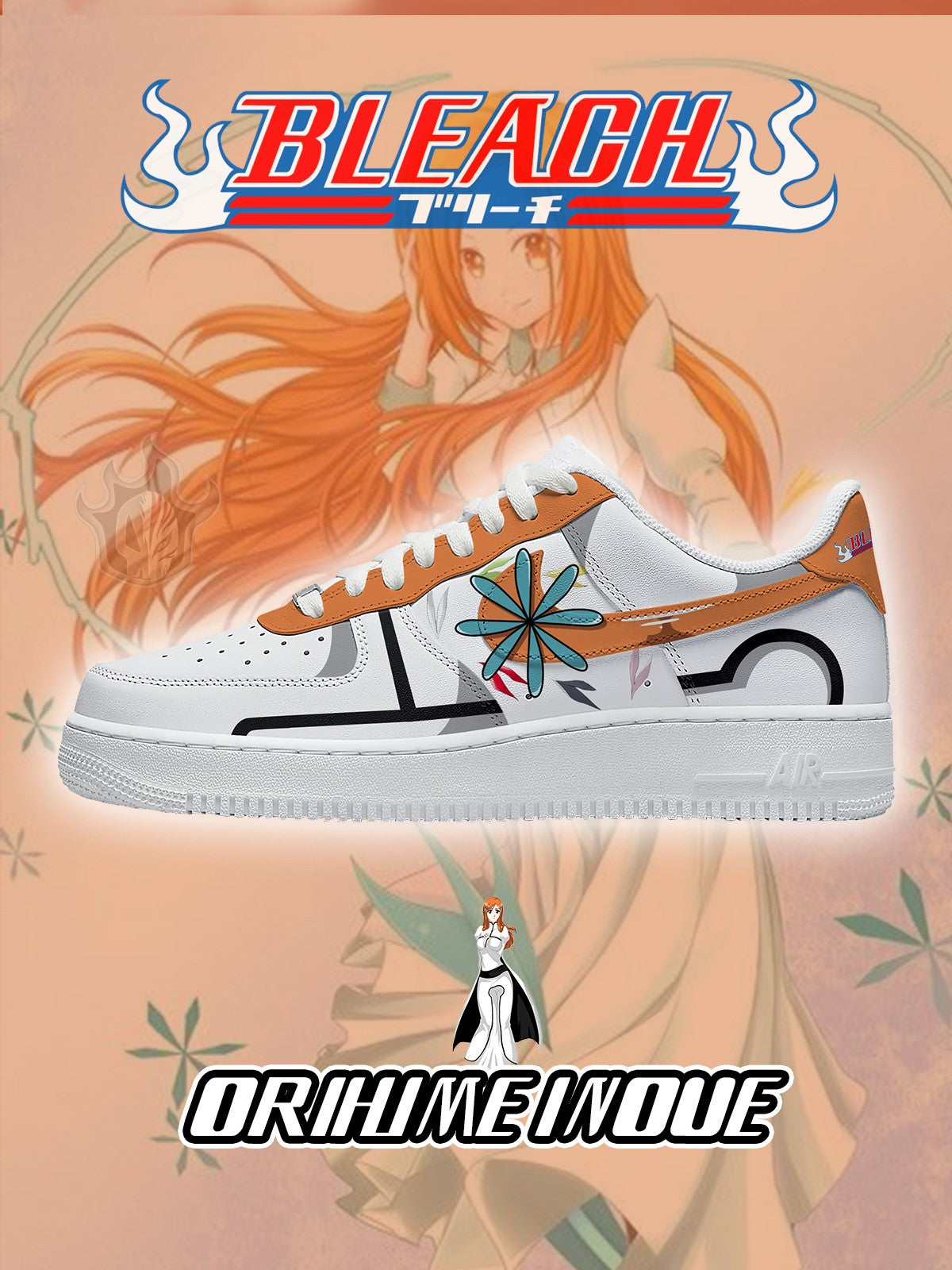 Orihime Inoue V.2 Custom Air-Style Sneakers