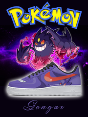 No.0094 Gengar Style 1 Custom Air-Style Sneakers