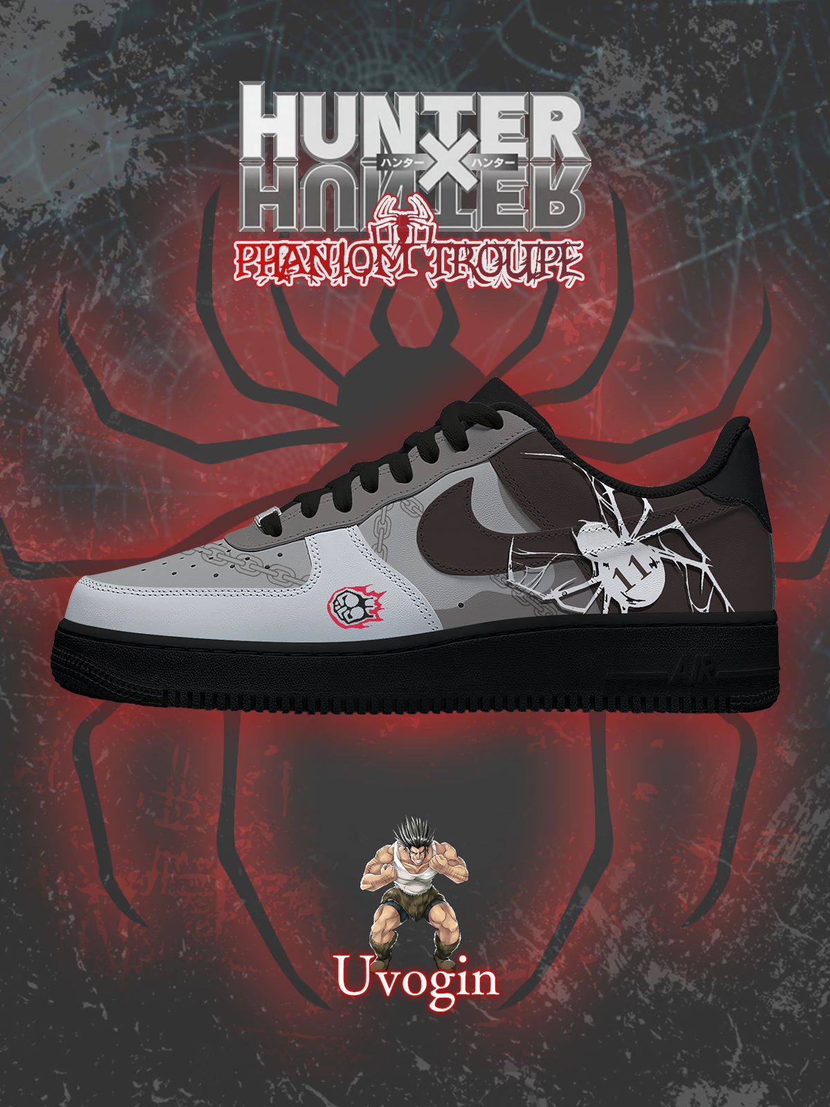 Zapatillas deportivas personalizadas estilo Air de Uvogin