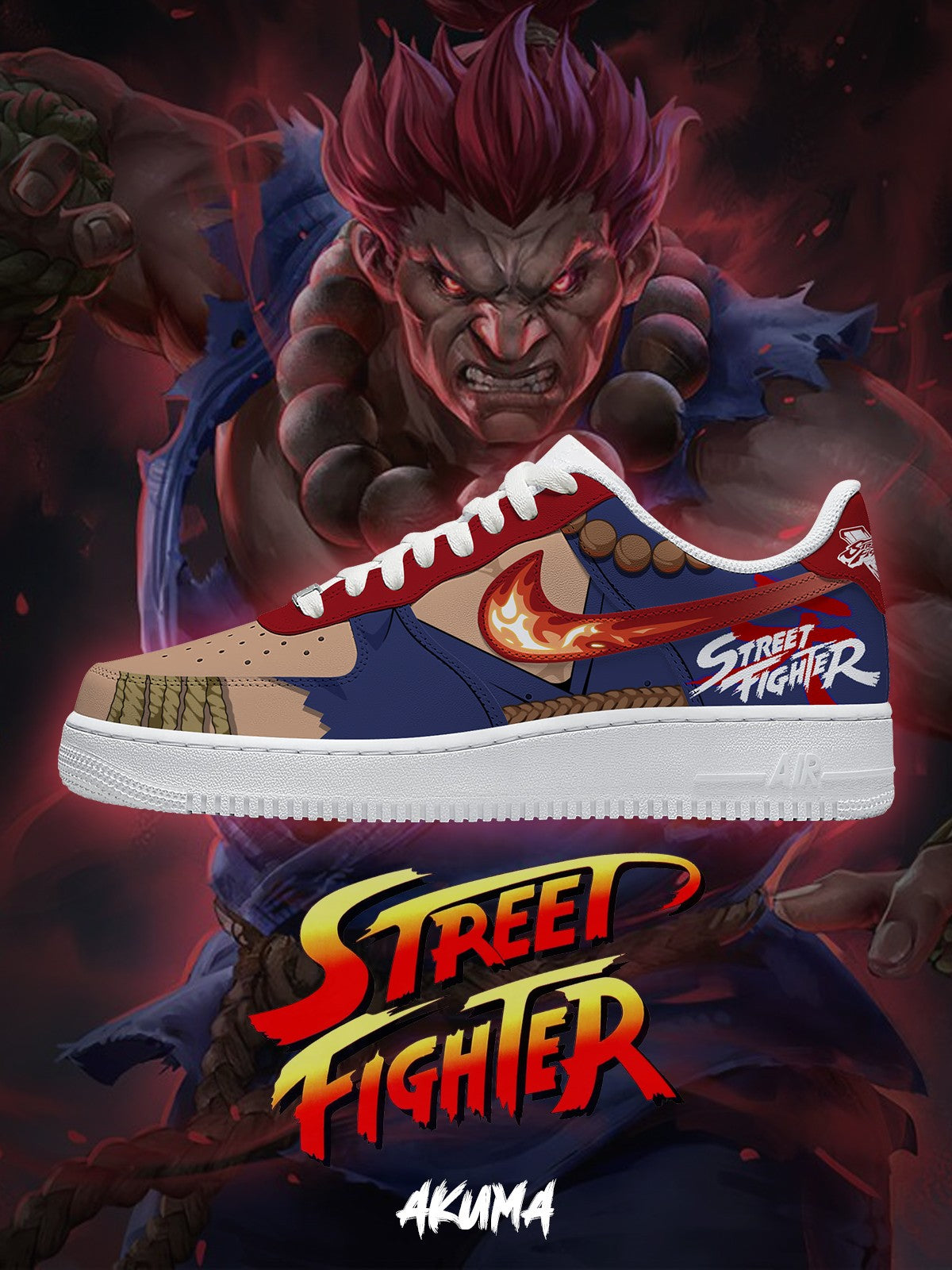 Akuma V.1 Custom Air-Style Sneakers