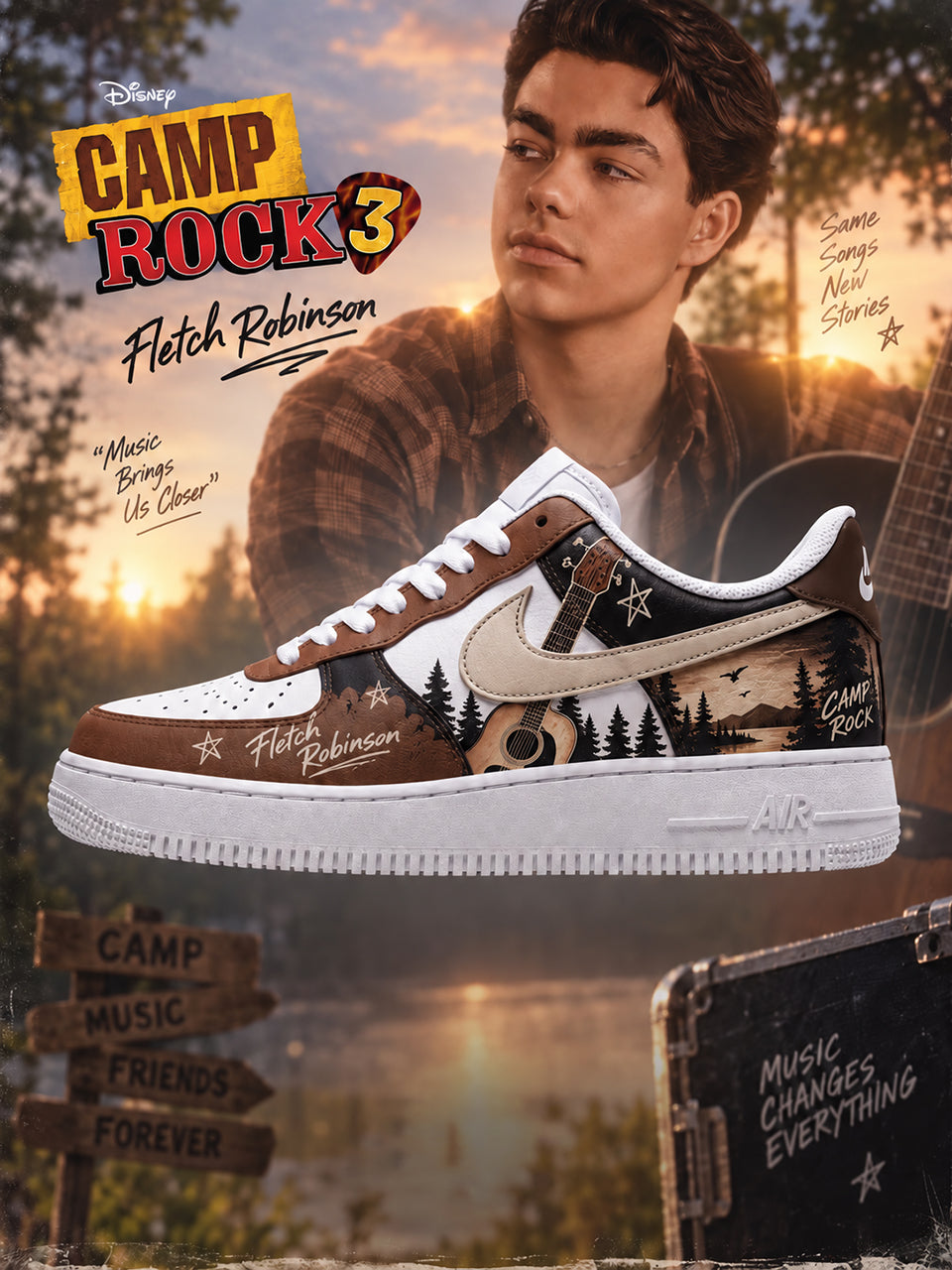 Fletch Robinson V.3 Custom Air-Style Sneakers