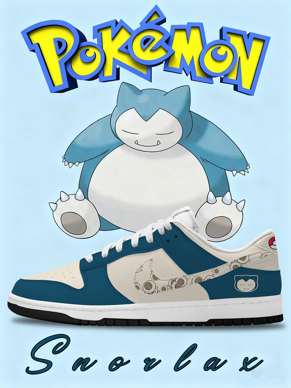 Snorlax V.1 Custom SB-Style Sneakers