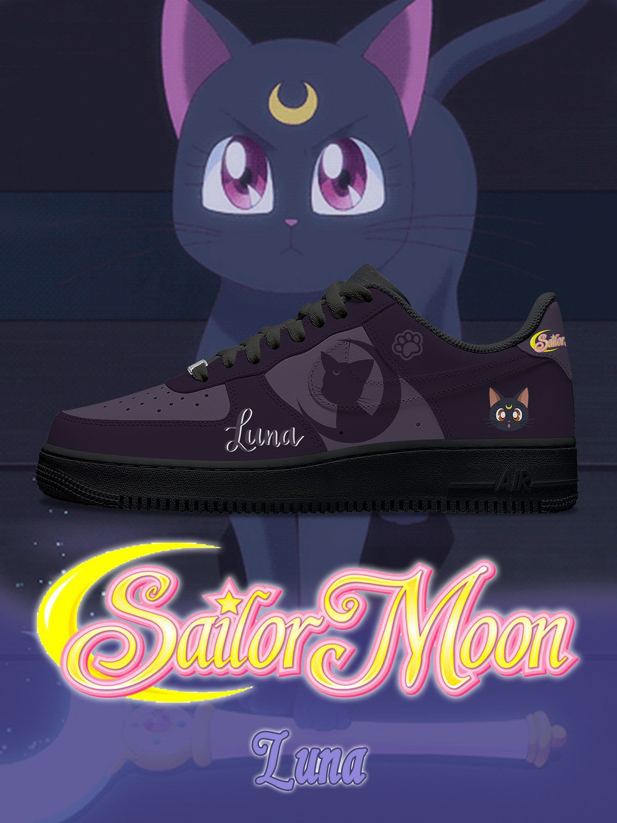 Luna V.1 Custom Air-Style Sneakers