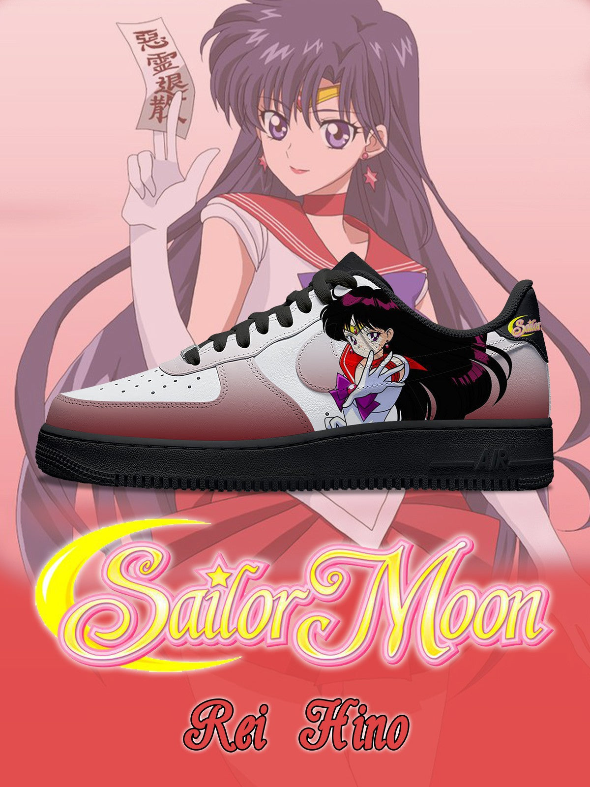 Rei Hino V.1 Custom Air-Style Sneakers