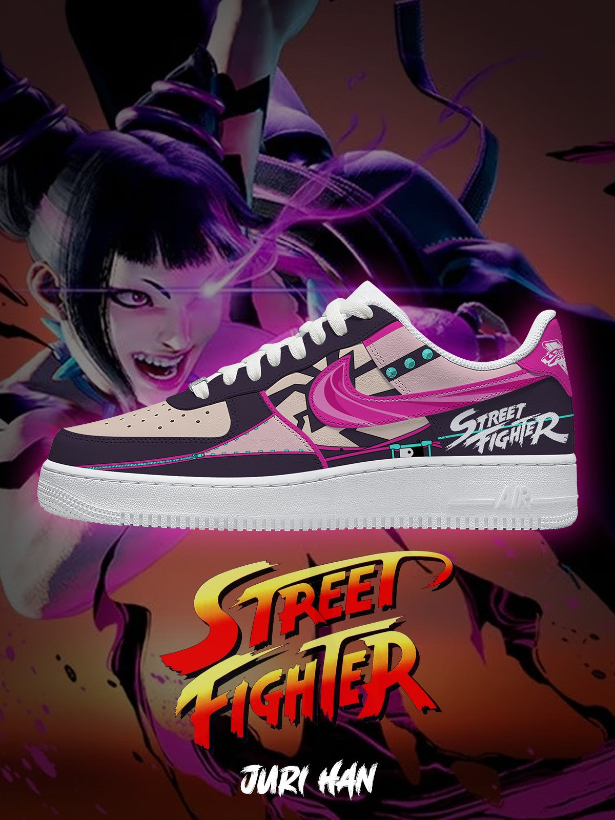 Juri Han V.1 Custom Air-Style Sneakers