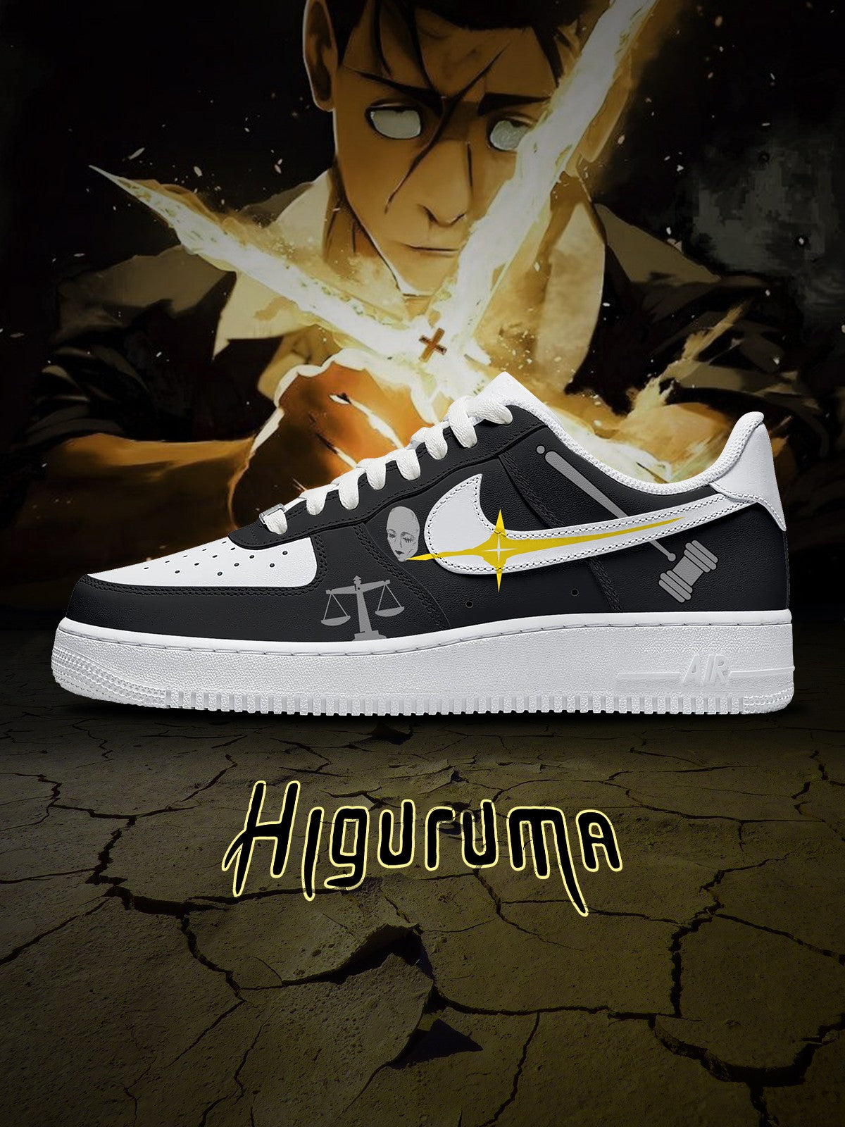 Hiromi Higuruma Custom Air-Style Sneakers