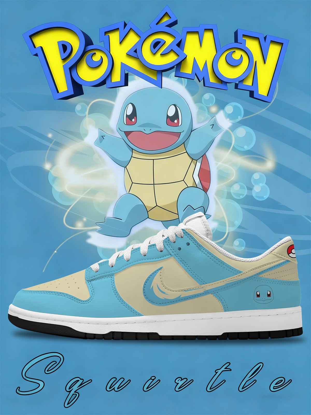 Squirtle V.1 Custom SB-Style Sneakers