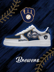 Zapatillas deportivas Milwaukee Baseball V.2 personalizadas estilo Air