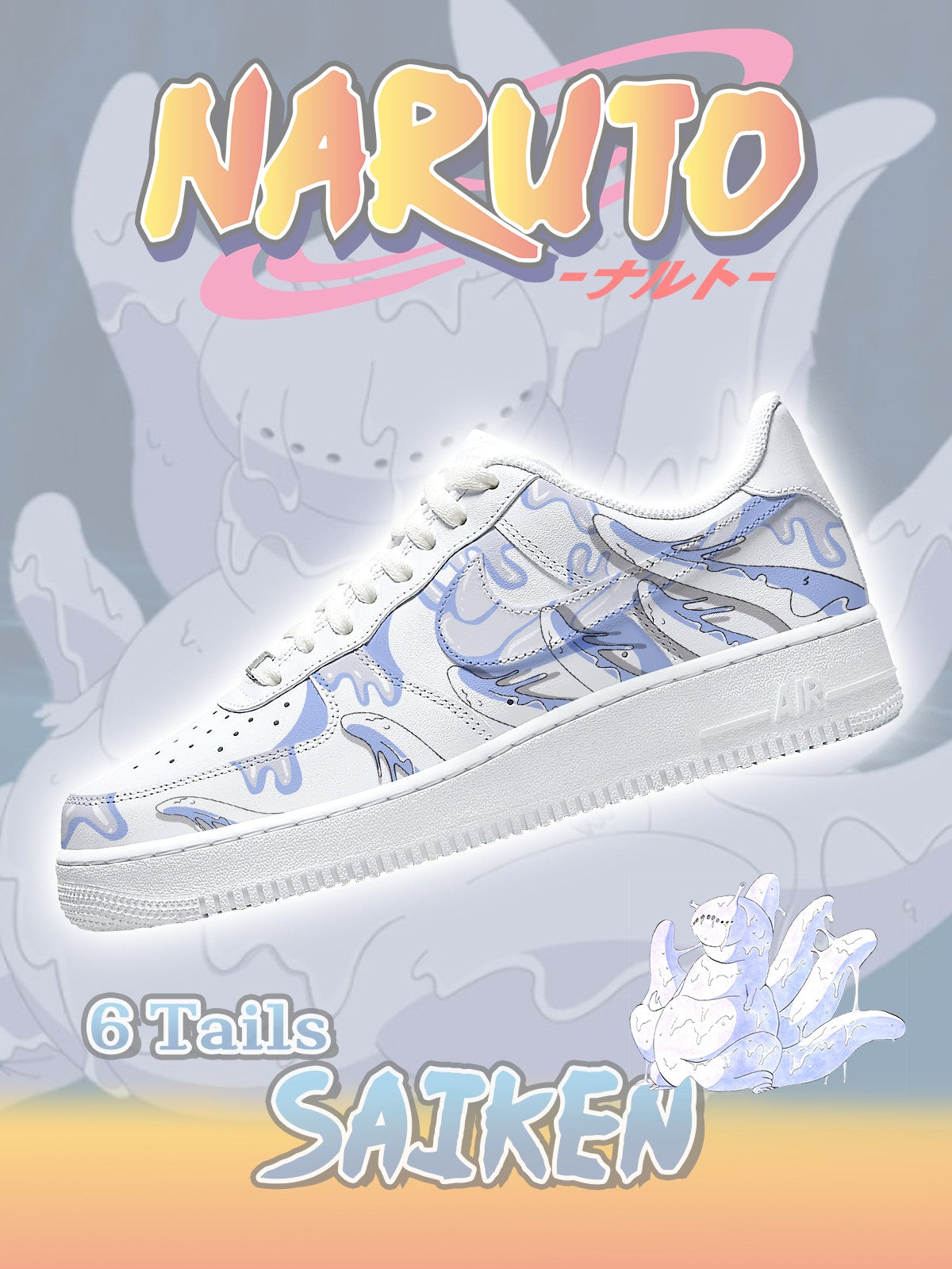 Six-Tails Saiken Custom Air-Style Sneakers