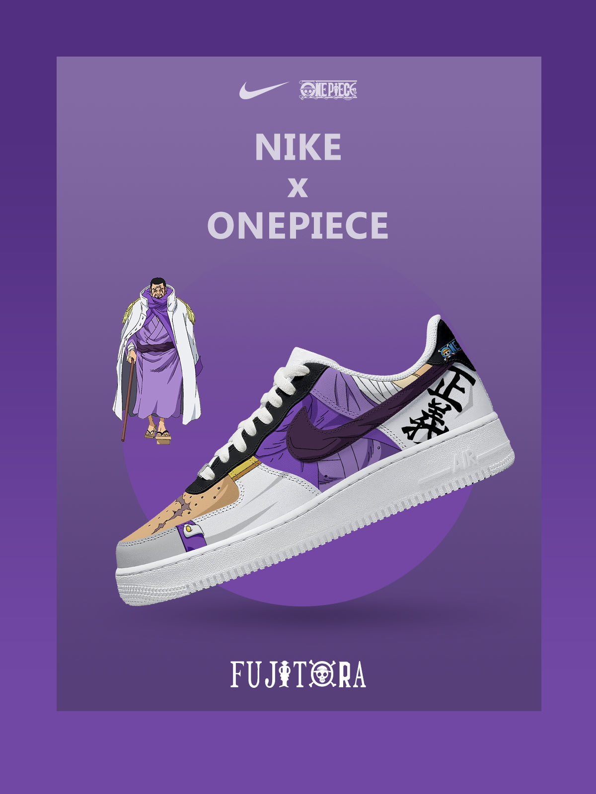 Fujitora V.1 Custom Air-Style Sneakers