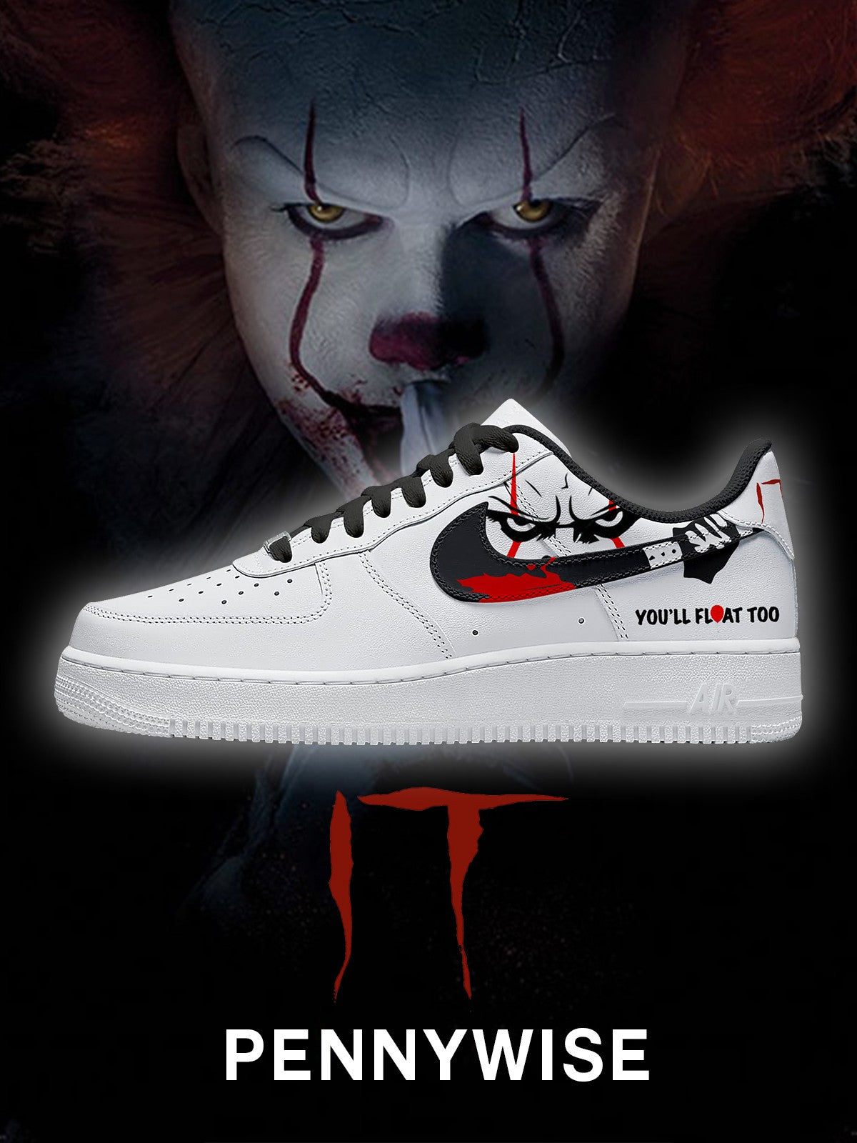 Pennywise V.3 Custom Air-Style Sneakers