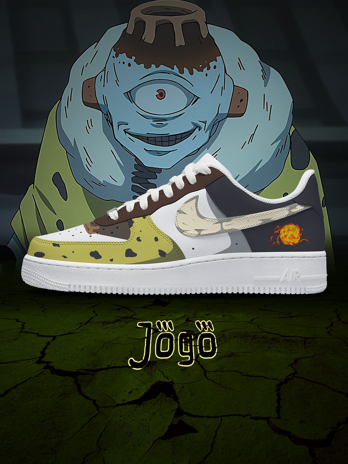 Jogo No.1 Custom Air-Style Sneakers